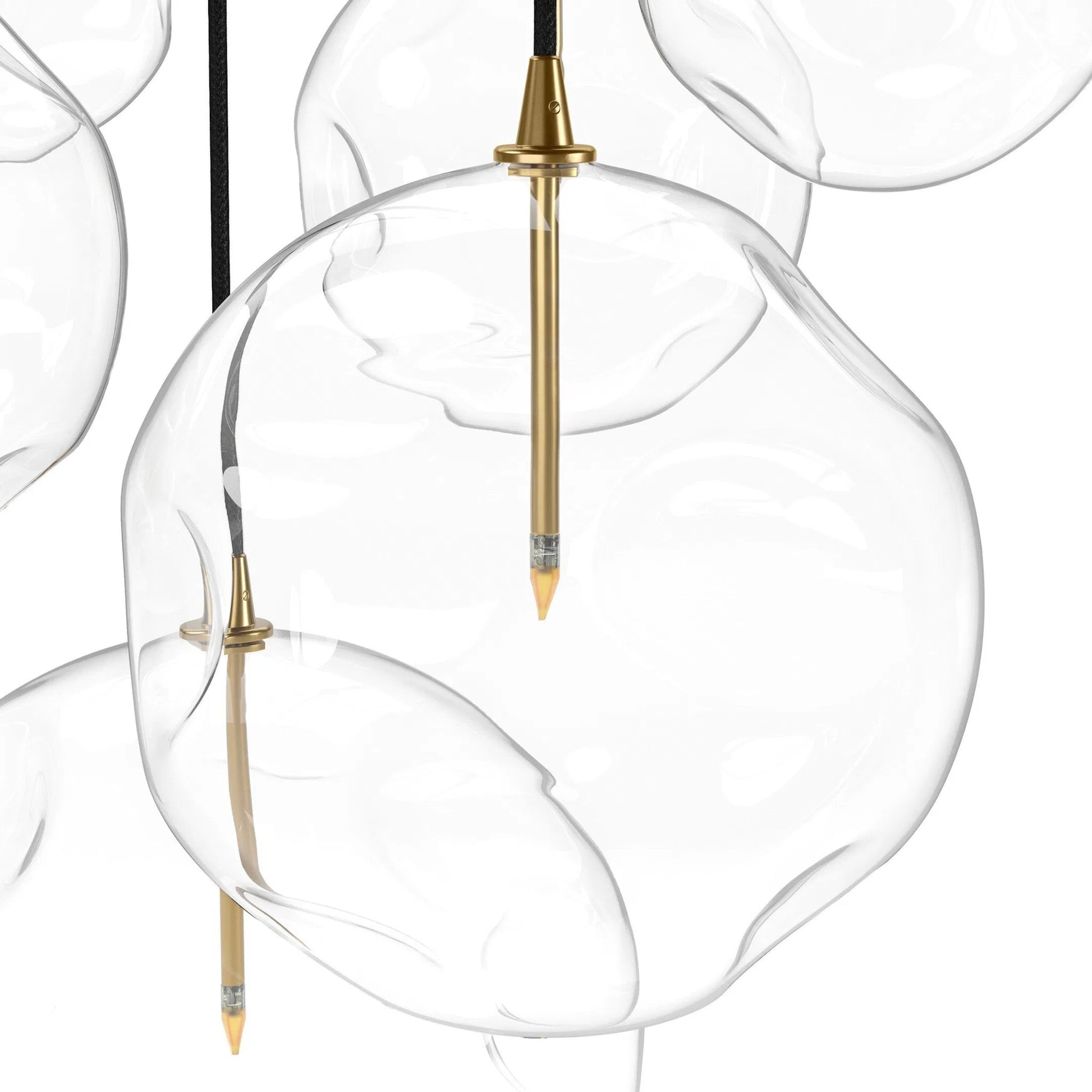 Cluster 7 Mix Chandelier by Four Hands. Made from unique in a modern style.