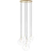 Cluster 7 Mix Chandelier by Four Hands. Made from unique in a modern style.