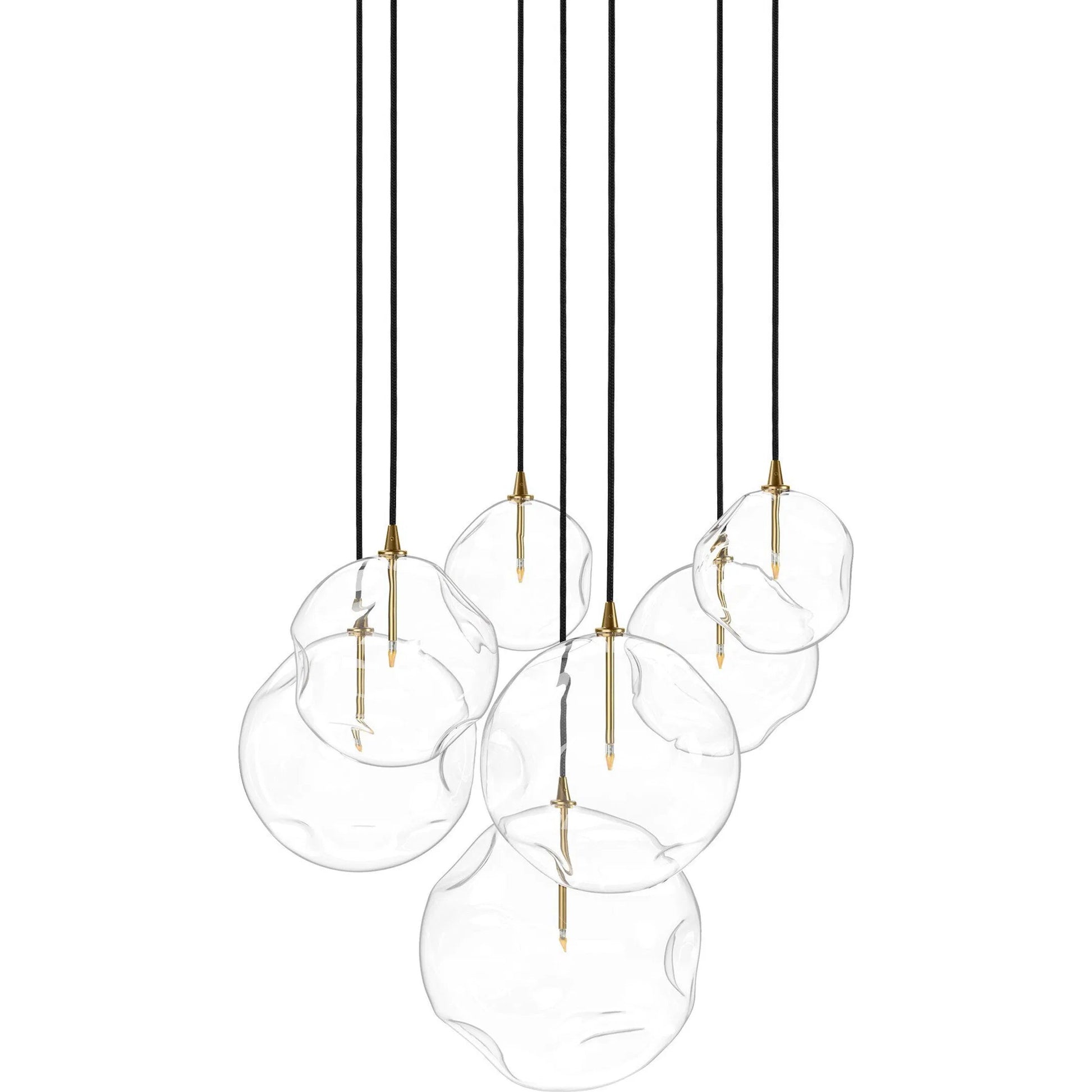 Cluster 7 Mix Chandelier by Four Hands. Made from unique in a modern style.