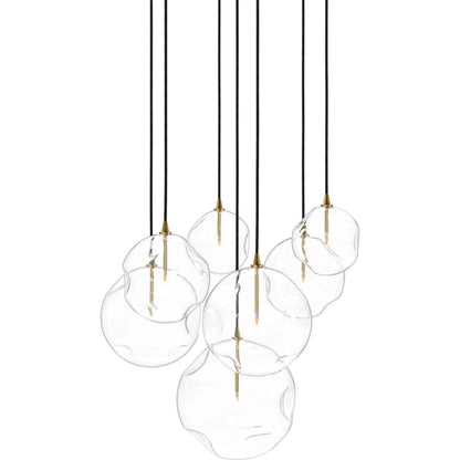 Cluster 7 Mix Chandelier by Four Hands. Made from unique in a modern style.