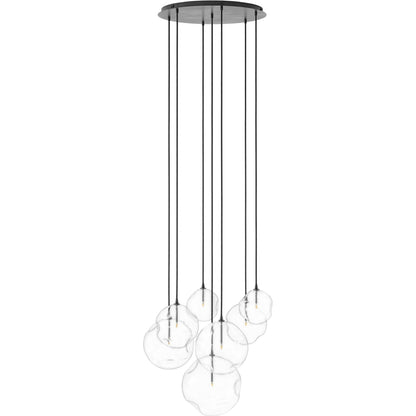 Cluster 7 Mix Chandelier by Four Hands. Made from unique in a modern style.