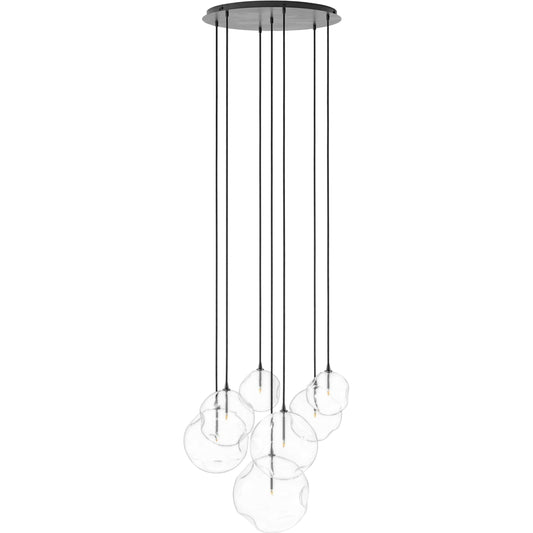 Cluster 7 Mix Chandelier by Four Hands. Made from unique in a modern style.