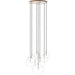 Cluster 7 Mix Chandelier by Four Hands. Made from unique in a modern style.
