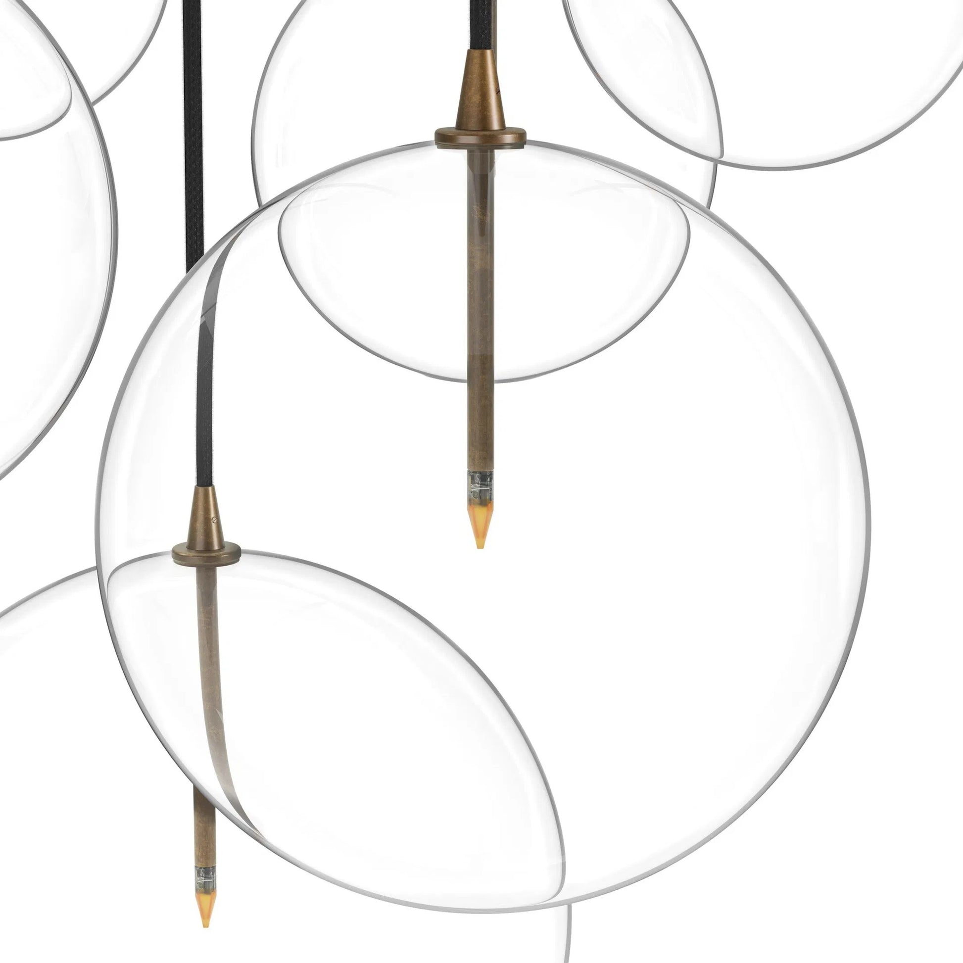 Cluster 7 Mix Chandelier by Four Hands. Made from unique in a modern style.