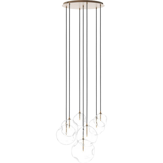 Cluster 7 Mix Chandelier by Four Hands. Made from unique in a modern style.