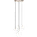Cluster 7 Mix Chandelier by Four Hands. Made from unique in a modern style.