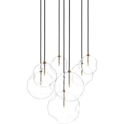 Cluster 7 Mix Chandelier by Four Hands. Made from unique in a modern style.