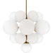Nova Chandelier by Four Hands. Made from unique in a modern style.