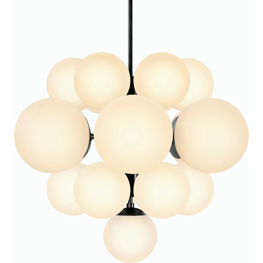 Nova Chandelier by Four Hands. Made from brass, thermoplastic in a modern style.