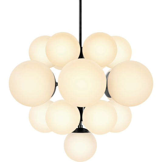 Nova Chandelier by Four Hands. Made from brass, thermoplastic in a modern style.