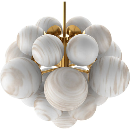 Nova Chandelier by Four Hands. Made from unique in a modern style.