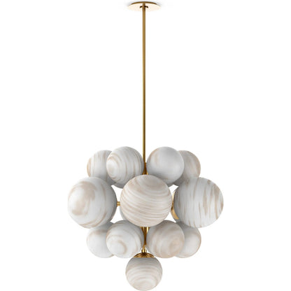 Nova Chandelier by Four Hands. Made from unique in a modern style.