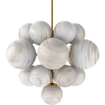 Nova Chandelier by Four Hands. Made from unique in a modern style.
