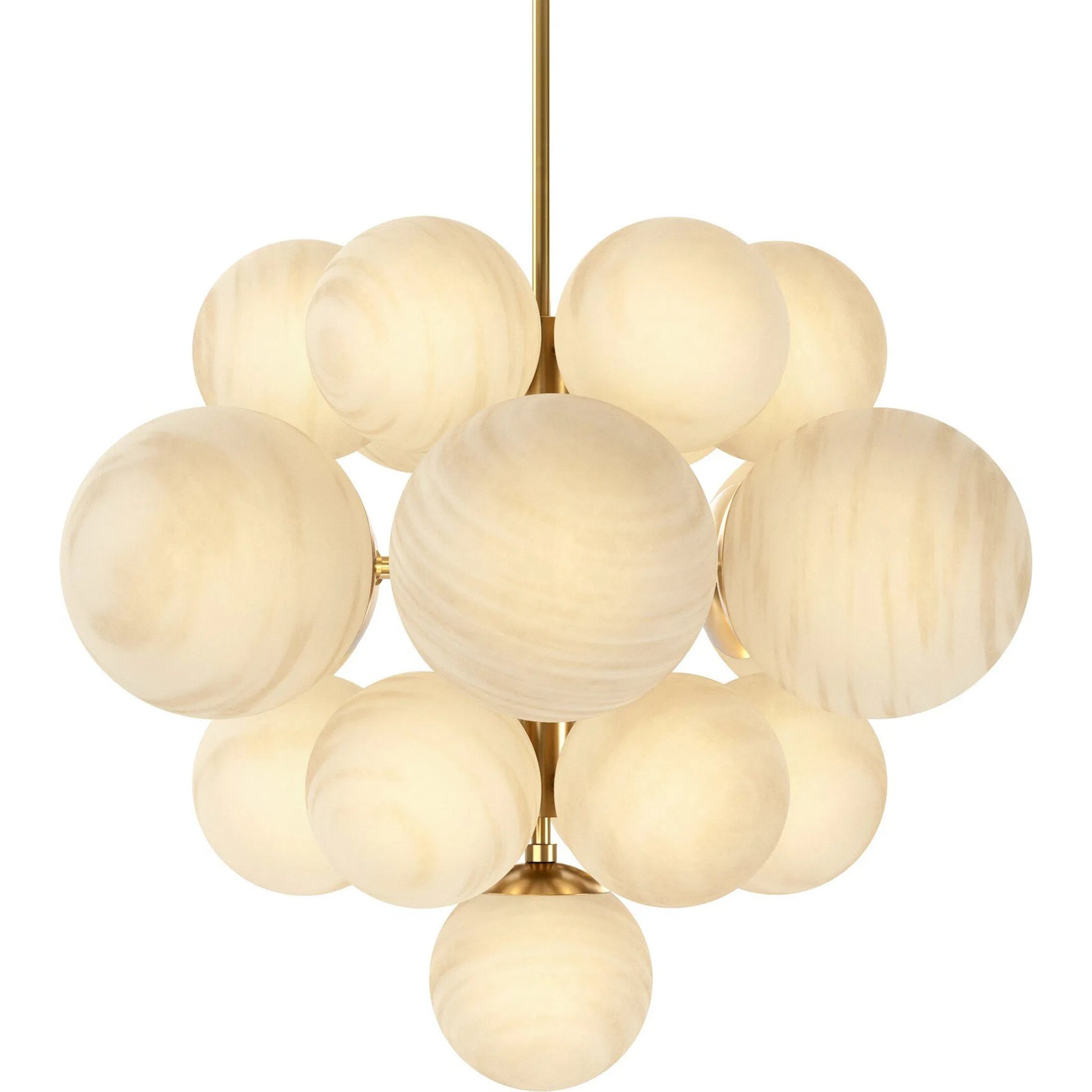 Nova Chandelier by Four Hands. Made from unique in a modern style.