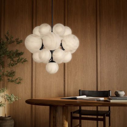 Nova Chandelier by Four Hands. Made from unique in a modern style.