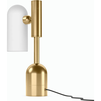 Odyssey Table Lamp by Four Hands. Made from brass, glass in a modern style.