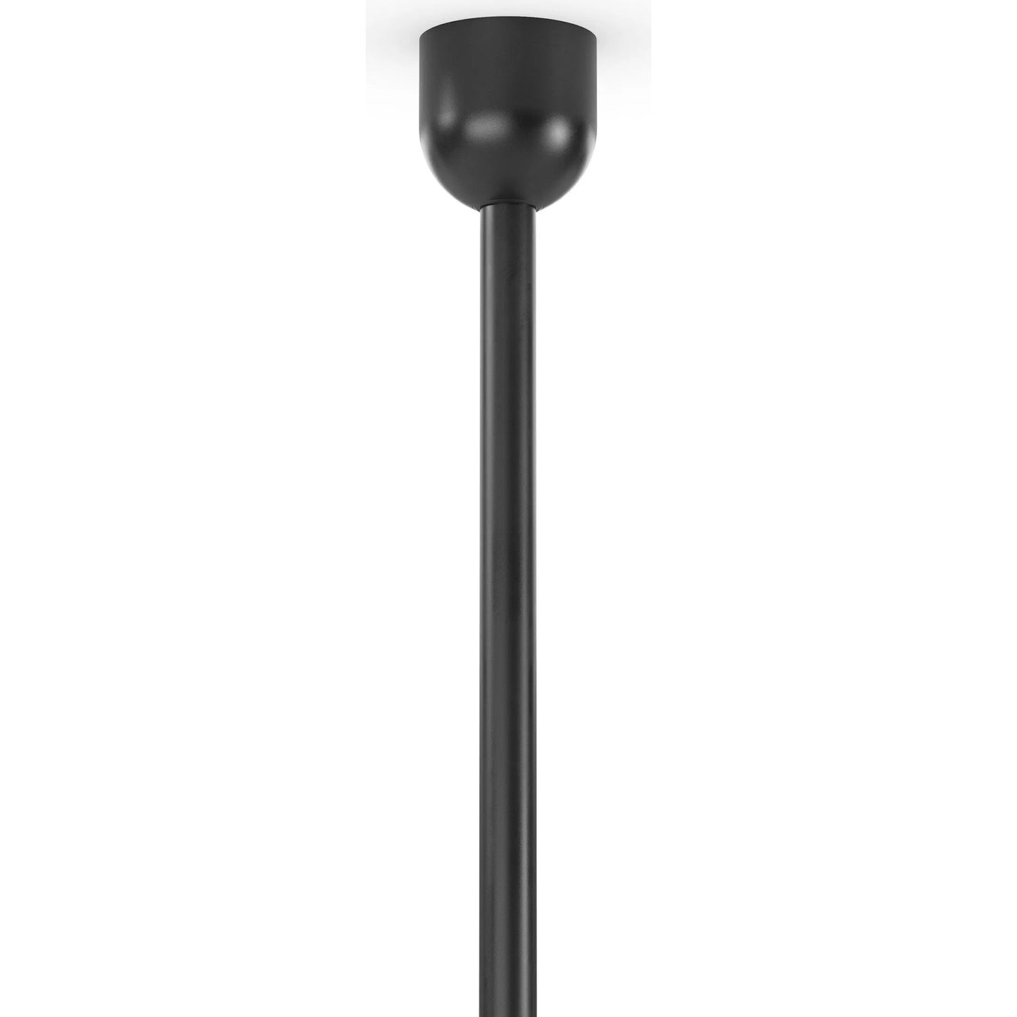 015 SI-2158350 | Closeup | Odyssey Round Md Chandelier by Four Hands in black gunmetal, opal matte glass and black gunmetal. Made from brass, glass in a modern style.