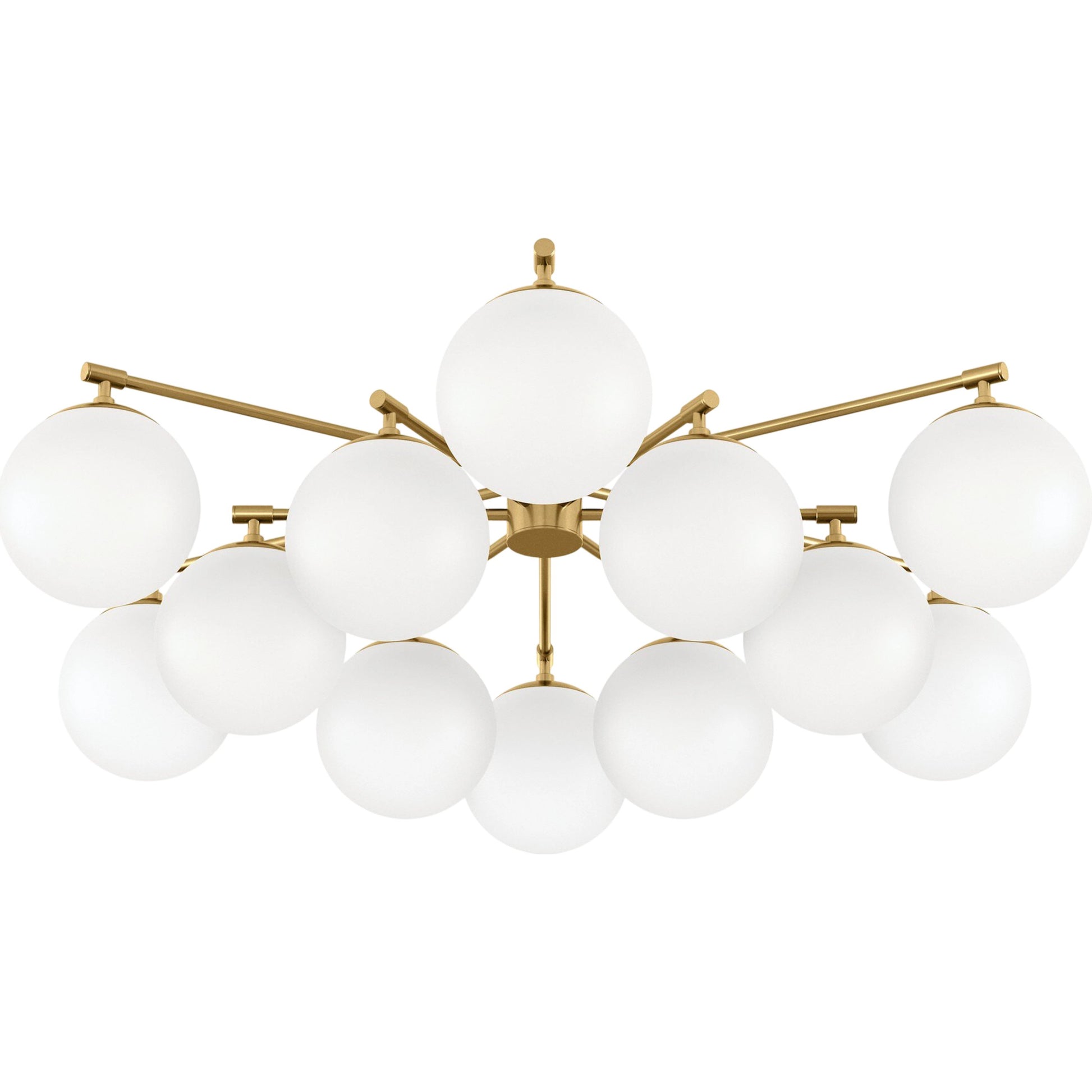 Orion Round Chandelier by Four Hands. Made from unique in a modern style.