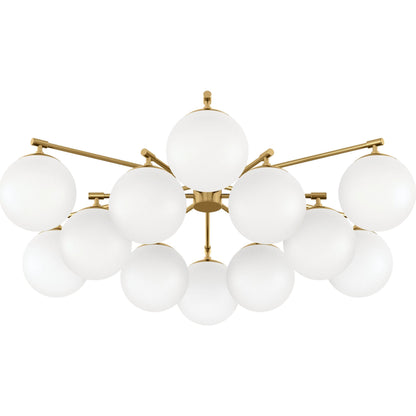 Orion Round Chandelier by Four Hands. Made from unique in a modern style.