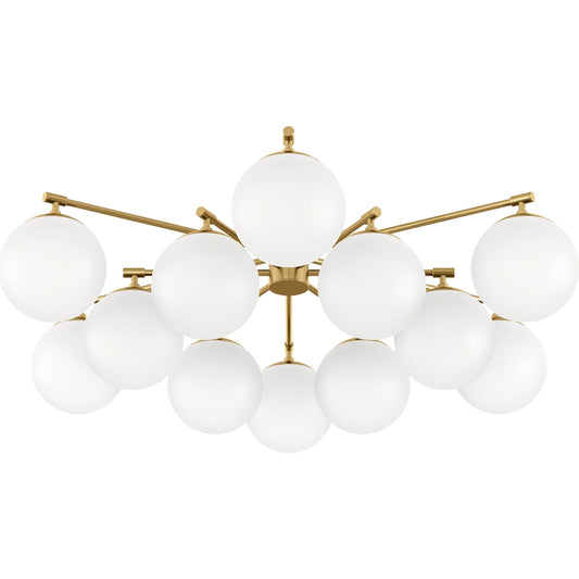 Orion Round Chandelier by Four Hands. Made from unique in a modern style.