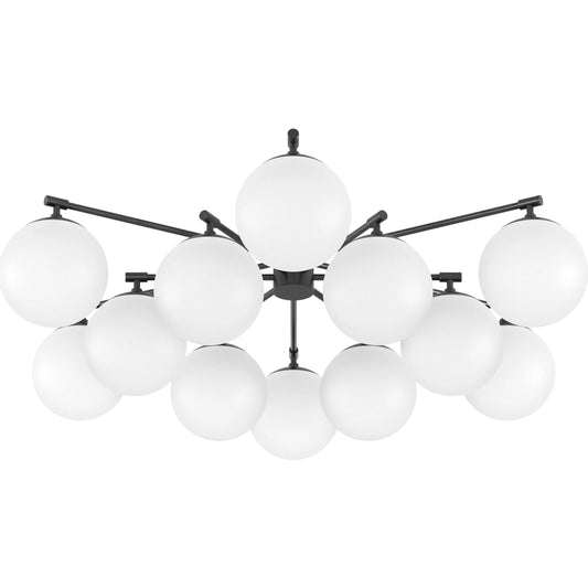 Orion Round Chandelier by Four Hands. Made from unique in a modern style.