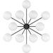 Orion Round Chandelier by Four Hands. Made from brass, thermoplastic in a modern style.