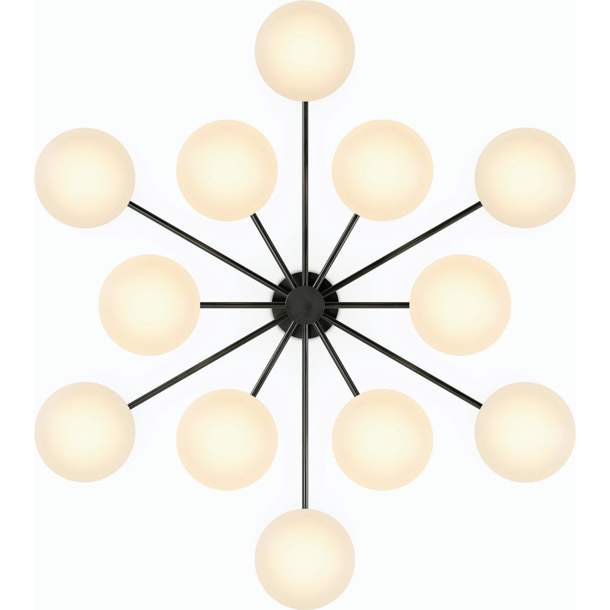 Orion Round Chandelier by Four Hands. Made from unique in a modern style.