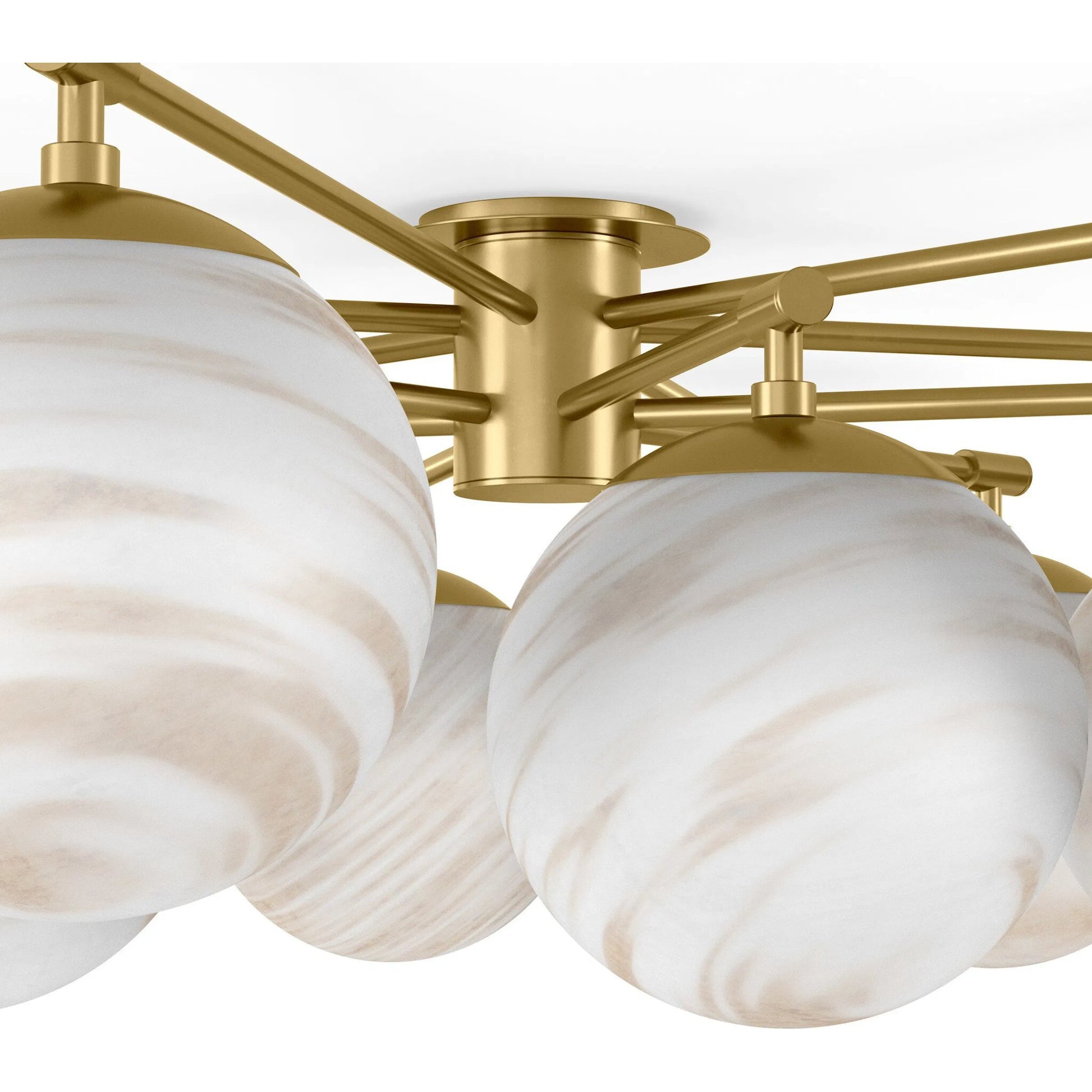 Orion Round Chandelier by Four Hands. Made from unique in a modern style.