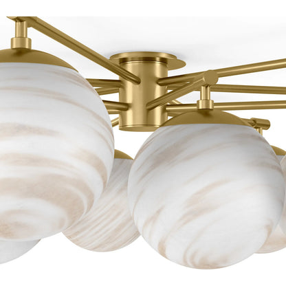 Orion Round Chandelier by Four Hands. Made from unique in a modern style.