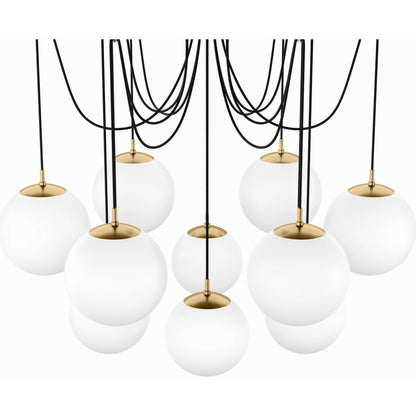 Spider Chandelier by Four Hands. Made from unique in a modern style.