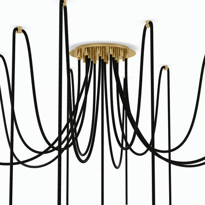 Spider Chandelier by Four Hands. Made from unique in a modern style.