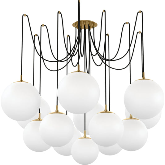 Spider Chandelier by Four Hands. Made from unique in a modern style.