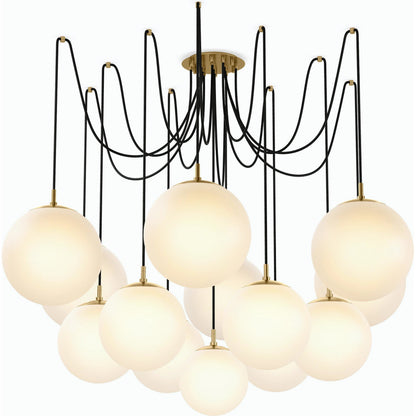 Spider Chandelier by Four Hands. Made from unique in a modern style.