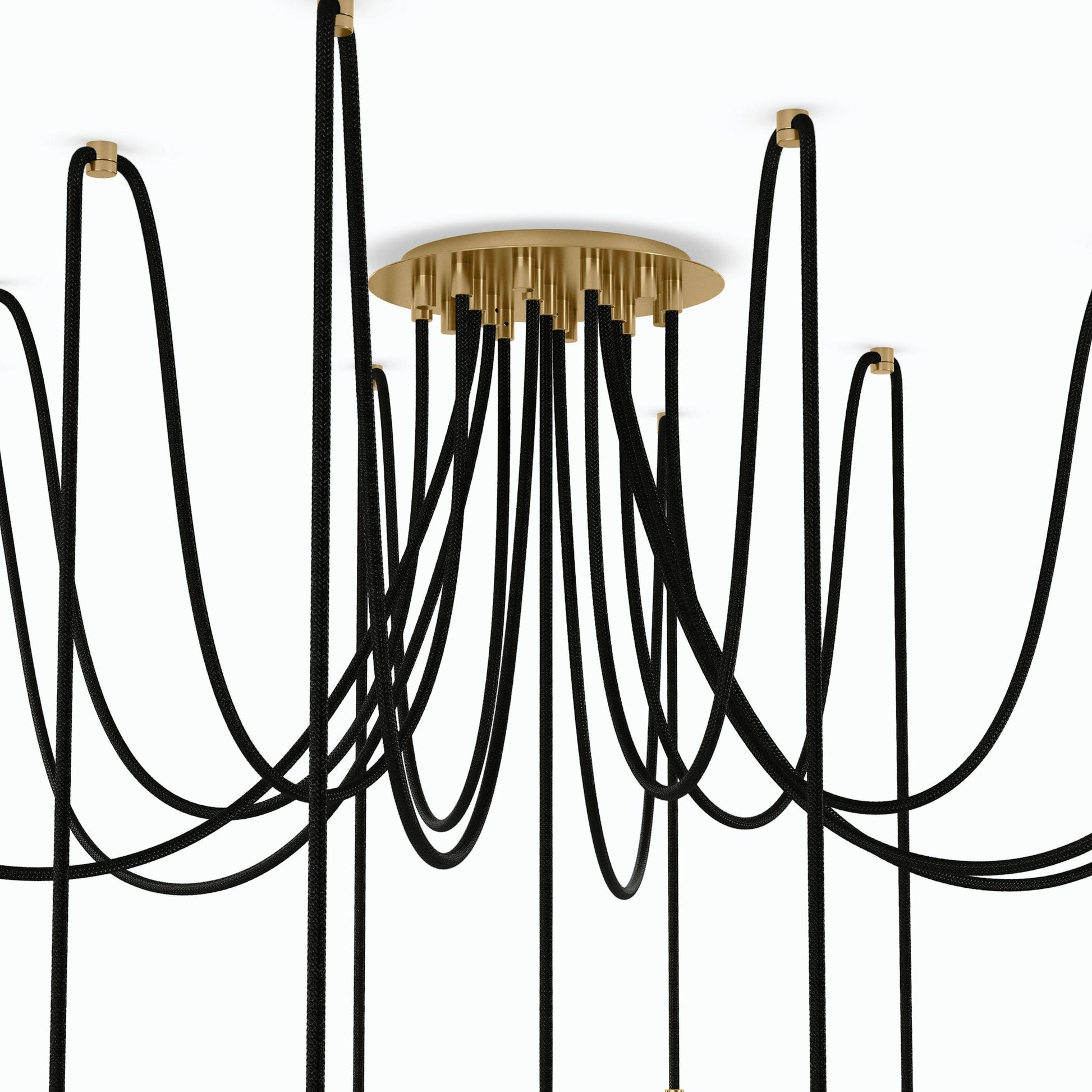Spider Chandelier by Four Hands. Made from unique in a modern style.