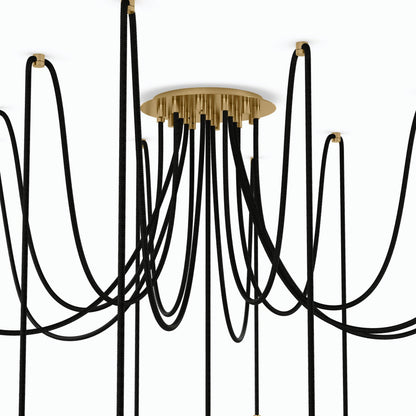 Spider Chandelier by Four Hands. Made from unique in a modern style.