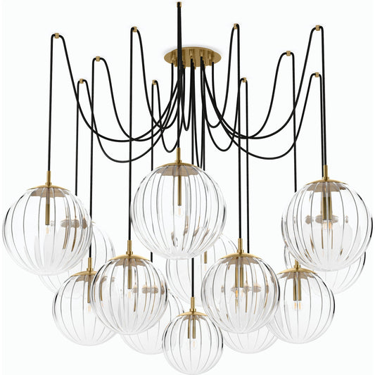 Spider Chandelier by Four Hands. Made from unique in a modern style.