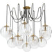 Spider Chandelier by Four Hands. Made from unique in a modern style.