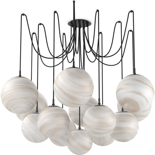 Spider Chandelier by Four Hands. Made from unique in a modern style.