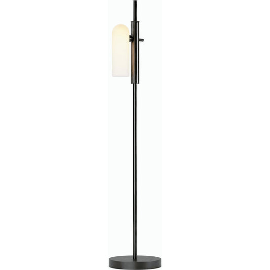 Odyssey 1 Floor Lamp by Four Hands. Made from brass, glass in a modern style.