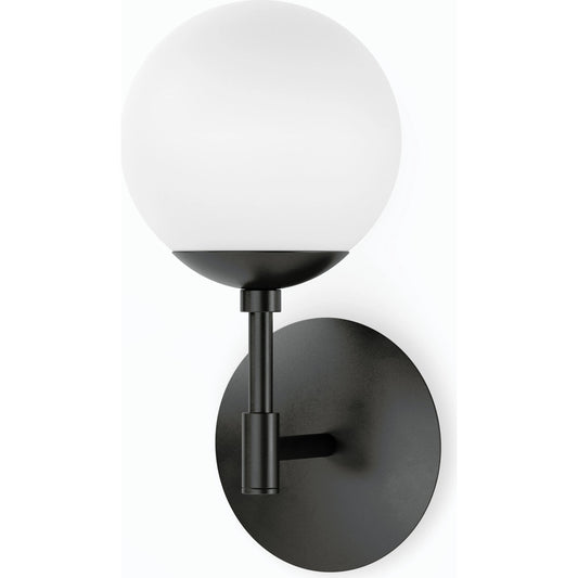Sunset Sconce by Four Hands. Made from brass, thermoplastic, glass in a modern style.