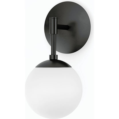 Sunset Sconce by Four Hands. Made from brass, thermoplastic, glass in a modern style.