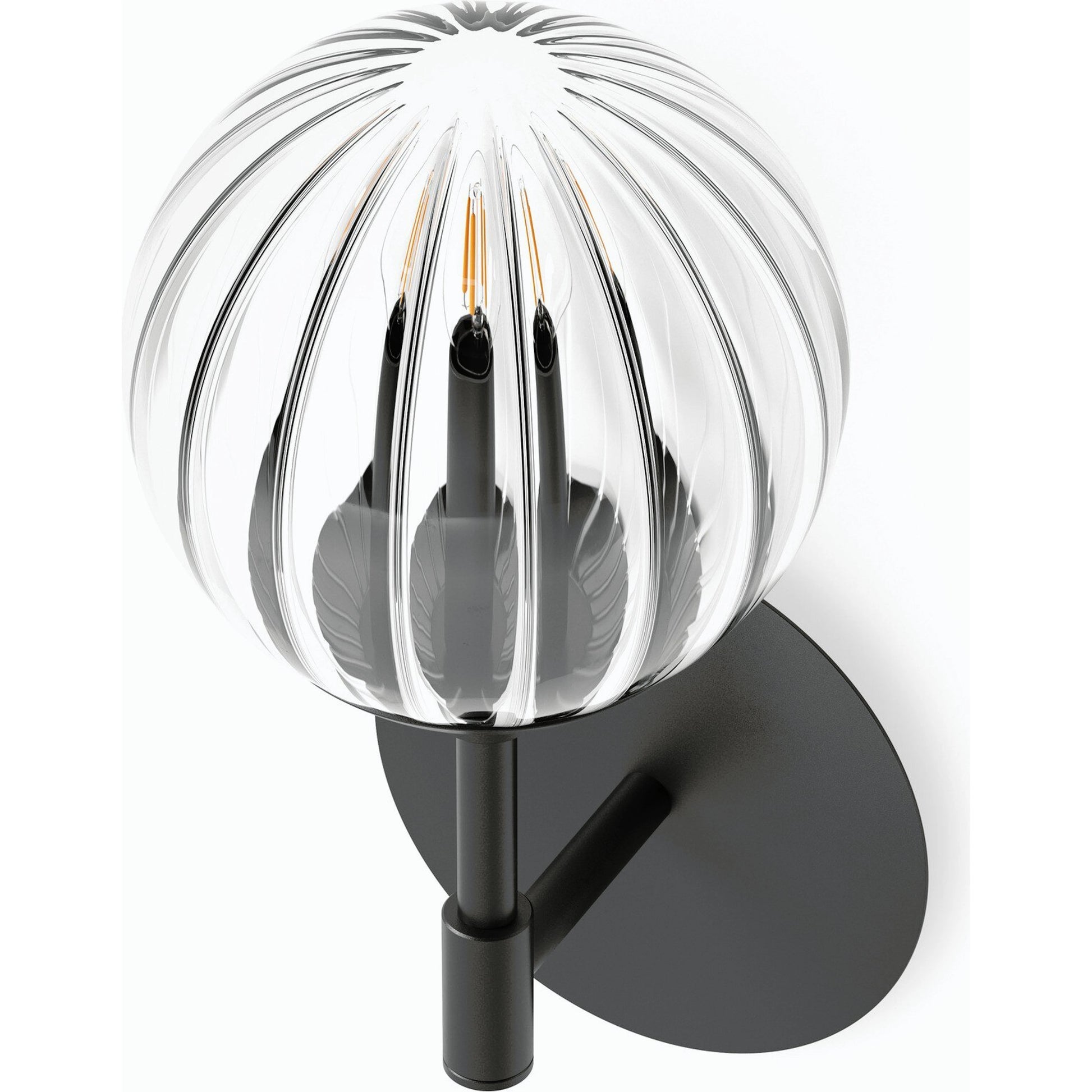 Sunset Sconce by Four Hands. Made from brass, thermoplastic, glass in a modern style.