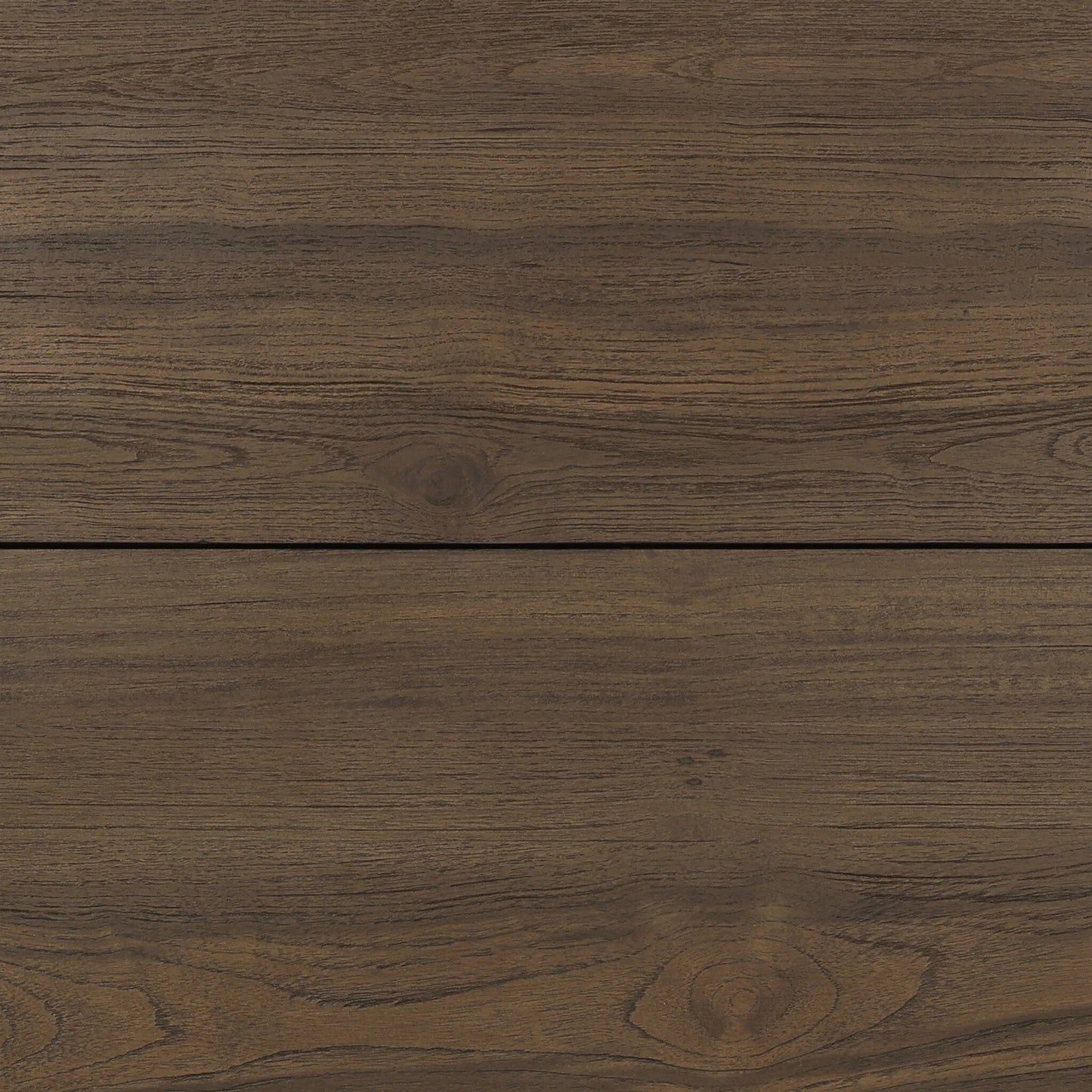 008 SI-2257151 | Closeup | Roca Outdoor Coffee Table by Four Hands in stained heritage brown-fsc. Made from solid fsc® reclaimed teak in a transitional style.