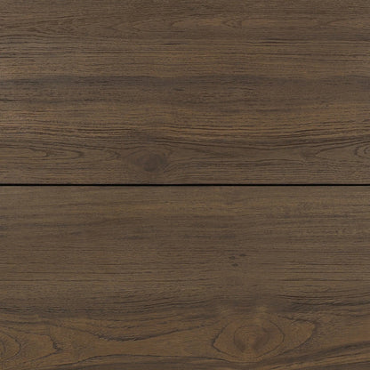Roca Outdoor Coffee Table by Four Hands in stained heritage brown-fsc. Made from solid fsc® reclaimed teak in a transitional style.