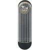 Black Gunmetal, Clear Ribbon Glass / Large