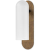 Heritage Bronze Brass, Opal Matte Glass / Large