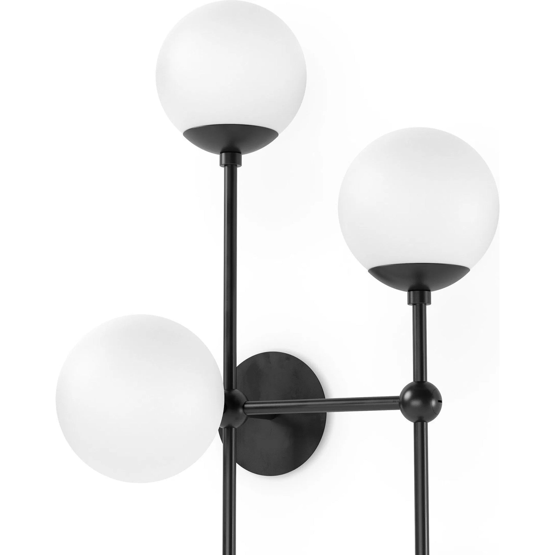 Armstrong 4 R Sconce by Four Hands. Made from brass, thermoplastic, glass in a modern style.