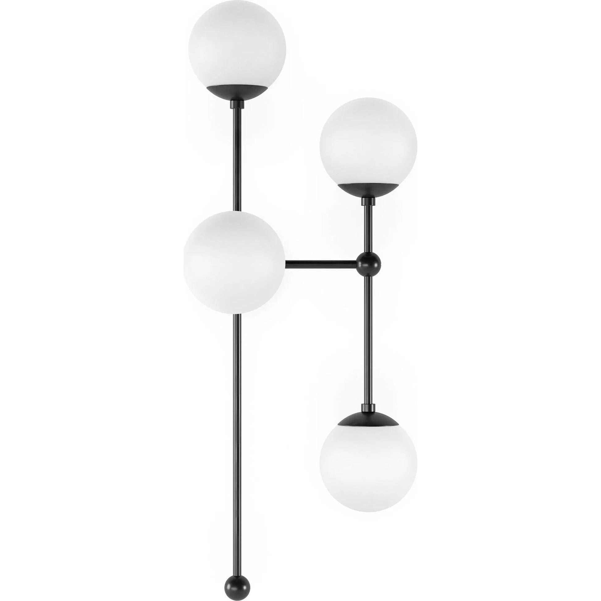 Armstrong 4 R Sconce by Four Hands. Made from brass, thermoplastic, glass in a modern style.