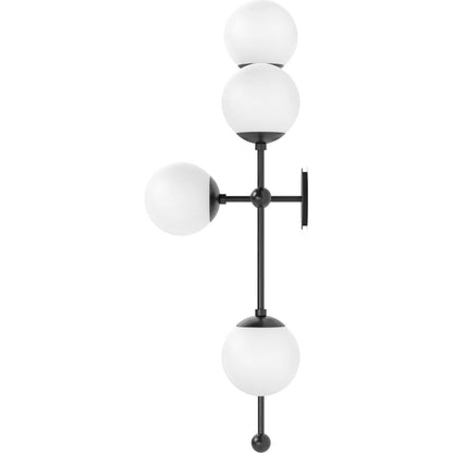 Armstrong 4 R Sconce by Four Hands. Made from brass, thermoplastic, glass in a modern style.