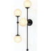 Armstrong 4 L Sconce by Four Hands. Made from brass, thermoplastic, glass in a modern style.